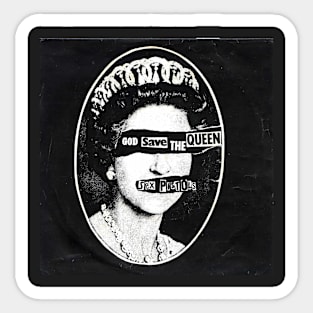 God Save The Queen Sticker